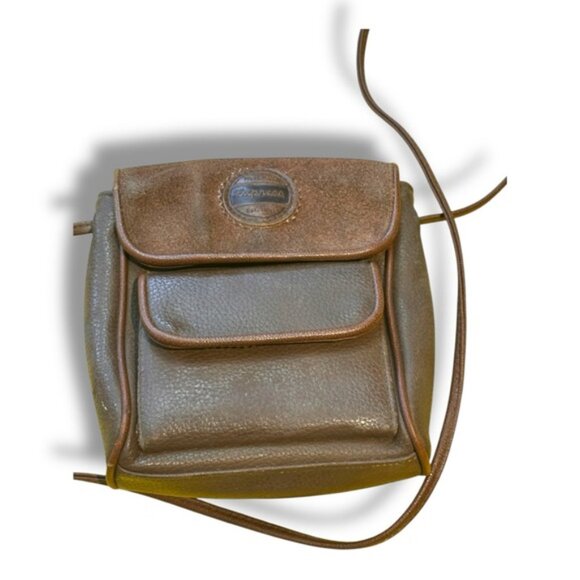 Vintage Women’s Express Full Grain Leather Mini Crossbody - Picture 2 of 11